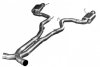 15-17 Ford Mustang GT Convertible Catback Full 3" Exhaust With X-Pipe